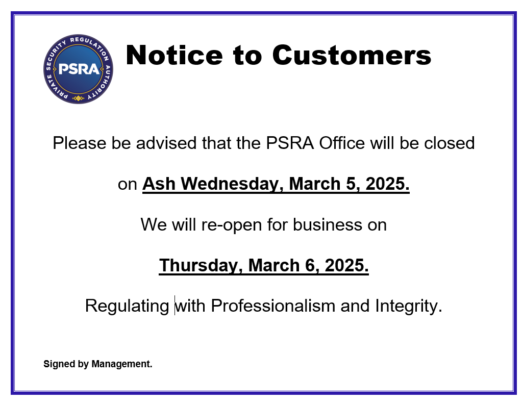 Closure_Notice March 5, 2025